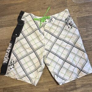 Patron Silver Board Shorts Sz 36 Men’s